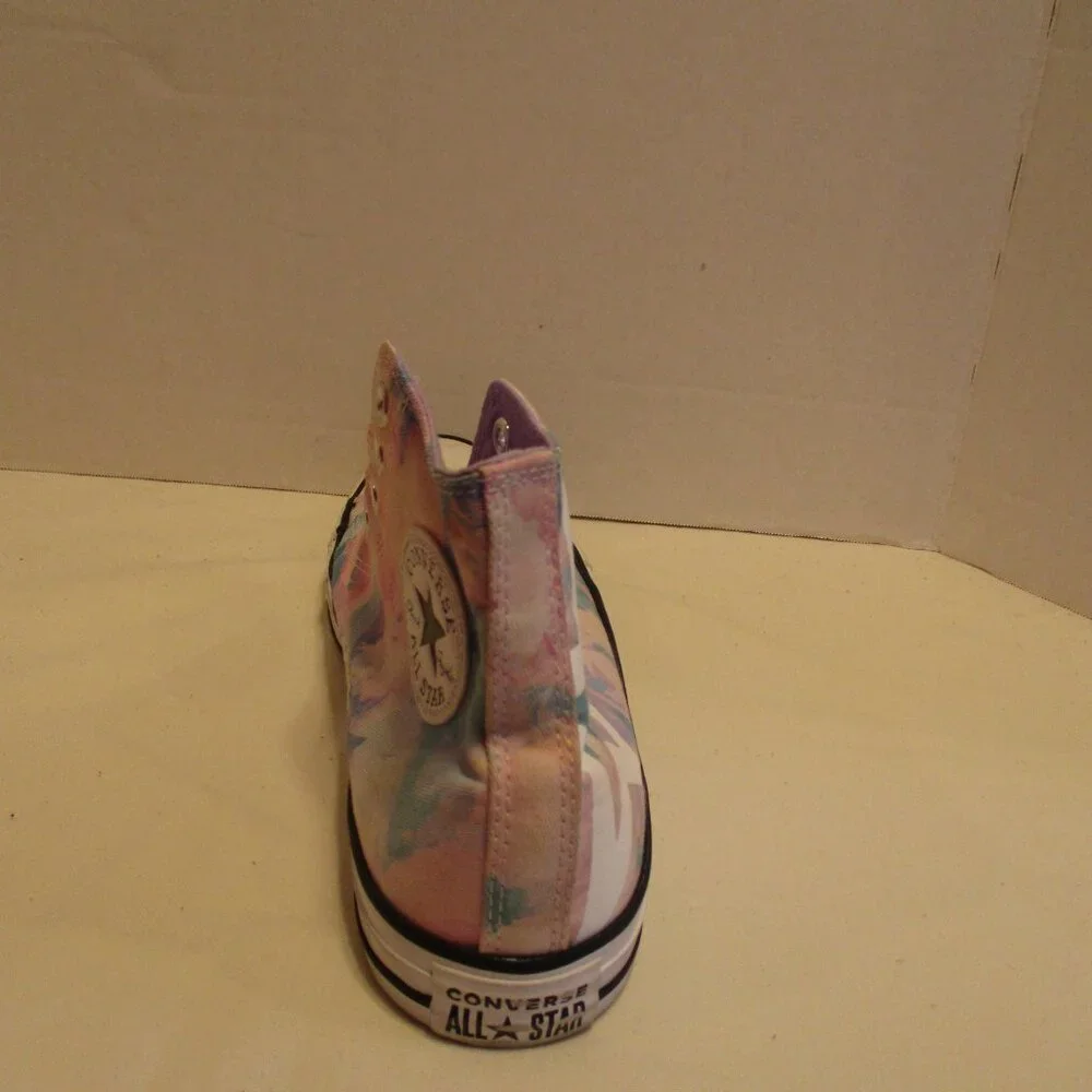 Converse Shoes Chuck Taylor Men Size 8 White Blue Pink Tie Dye Sneaker Shoes